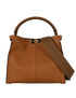 Peekaboo X Lite, £2,750, Handbags, Brown, Leather, Front view